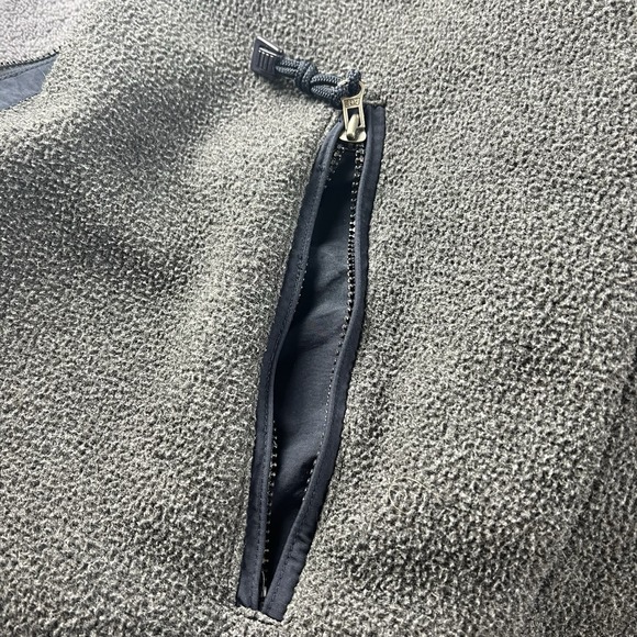 ABERCROMBIE & FITCH Reversible Ski Jacket Mens Size Large Navy Blue Gray  A&F - Picture 12 of 16